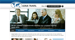 Desktop Screenshot of lexustravel.com.au